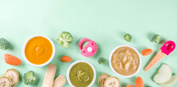 Diversification à 6 mois : repas, textures et quantités