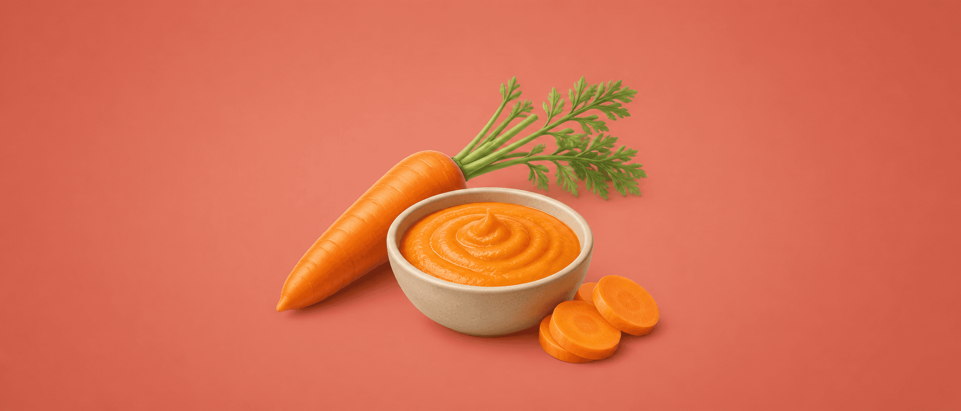 Purée douce carotte