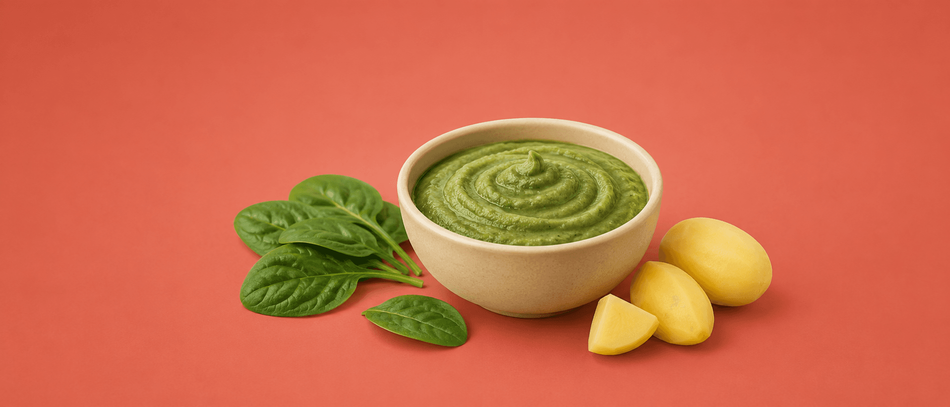 Purée épinards pomme de terre