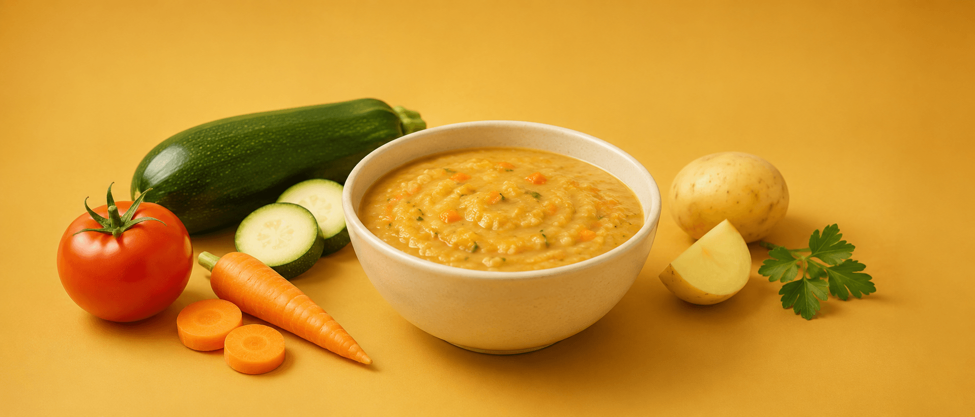Soupe légumes d'été