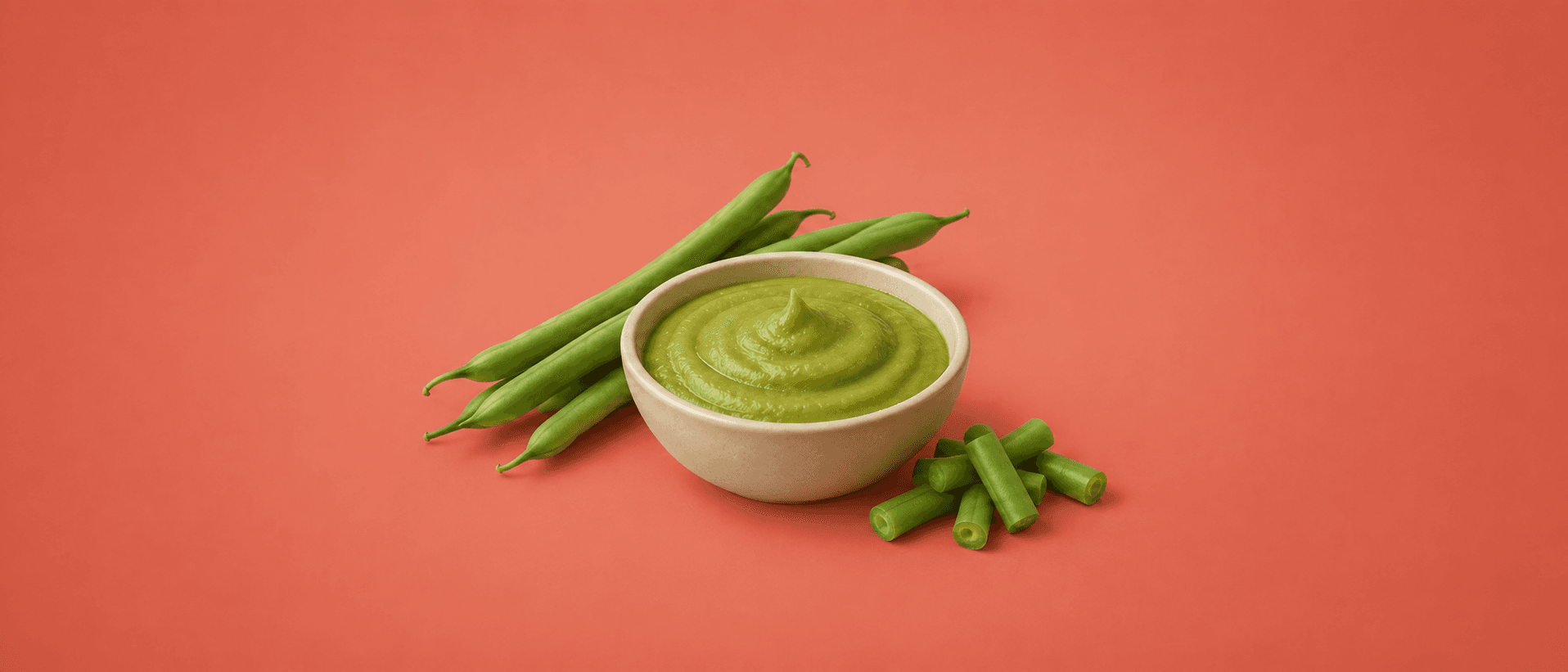 Purée haricots verts